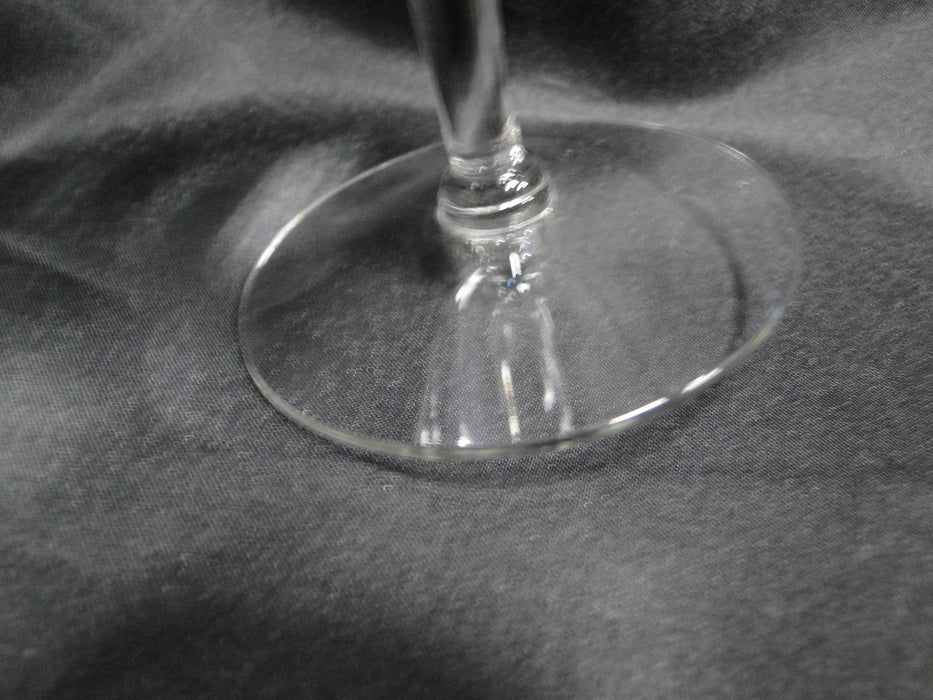 Clear Crystal, Straight Sides, Platinum Trim: Water Goblet (s), 7" Tall, CR#047