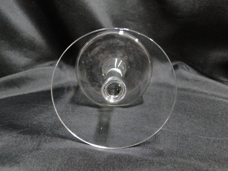 Clear Crystal, Straight Sides, Platinum Trim: Water Goblet (s), 7" Tall, CR#047