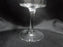 Clear Crystal, Straight Sides, Platinum Trim: Wine Goblet (s), 6" Tall, CR#047