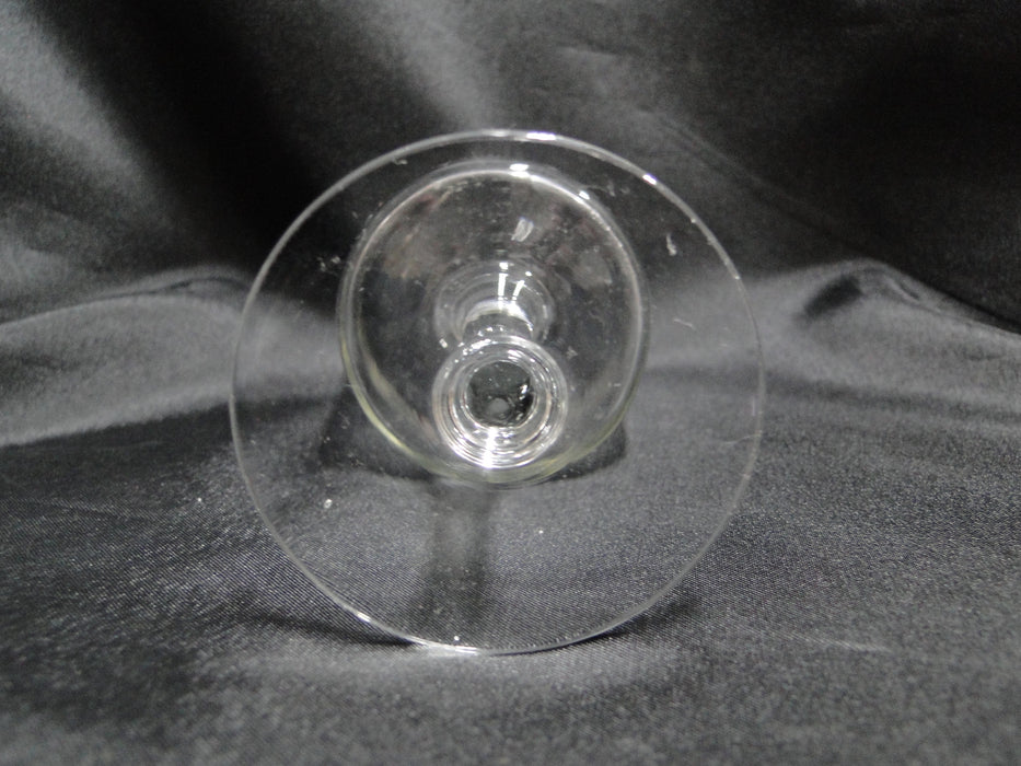 Clear Crystal, Straight Sides, Platinum Trim: Wine Goblet (s), 6" Tall, CR#047