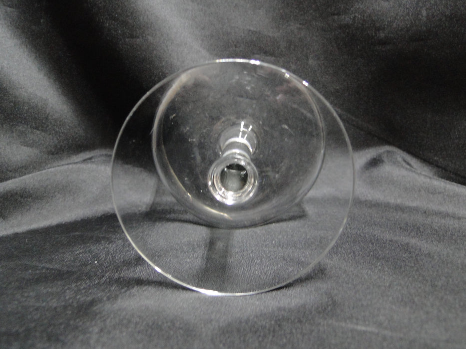 Clear Crystal, Straight Sides, Platinum Trim: Champagne / Sherbet, 5", CR#047