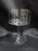 Clear Crystal, Straight Sides, Platinum Trim: Champagne / Sherbet, 5", CR#047