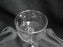 Clear Crystal, Straight Sides, Platinum Trim: Champagne / Sherbet, 5", CR#047