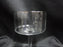 Clear Crystal, Straight Sides, Platinum Trim: Champagne / Sherbet, 5", CR#047