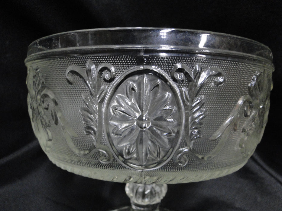 Indiana Glass Vintage Sandwich Glass: Compote / Candy Dish, 6 1/2"
