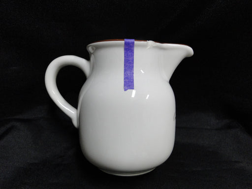Villeroy & Boch Botanica, Flowers, Brown Trim: Creamer, 3 5/8", As Is