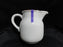 Villeroy & Boch Botanica, Flowers, Brown Trim: Creamer, 3 5/8", As Is