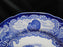 Nikko NIK26, Blue  & White Turkeys, Scrolls: Dinner Plate, 10 3/8"
