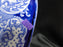 Nikko NIK26, Blue  & White Turkeys, Scrolls: Dinner Plate, 10 3/8"