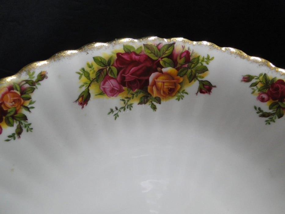 Royal Albert Old Country Roses, England: Round Serving Bowl, 9 1/4"