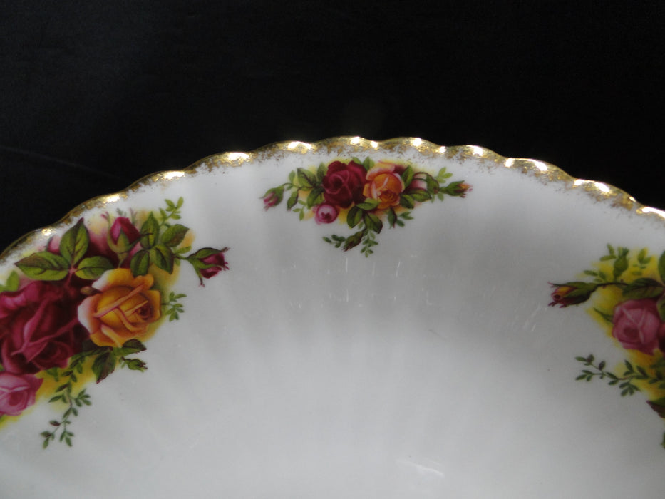 Royal Albert Old Country Roses, England: Round Serving Bowl, 9 1/4"