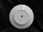 Nikko NIK26, Blue  & White Turkeys, Scrolls: Dinner Plate, 10 3/8", Crazing