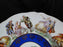 Josef Kuba (JKW) Colorful 18th Century Couples: Dinner Plate, 10 7/8"