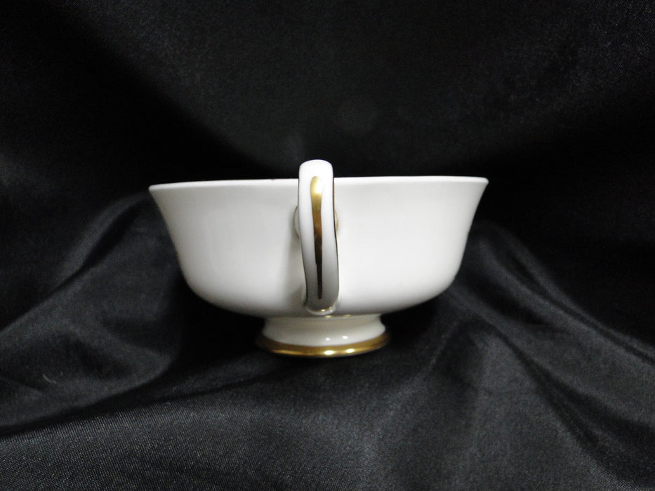 Royal Doulton Glamis Thistle, Purple: Cream Soup Bowl & Saucer