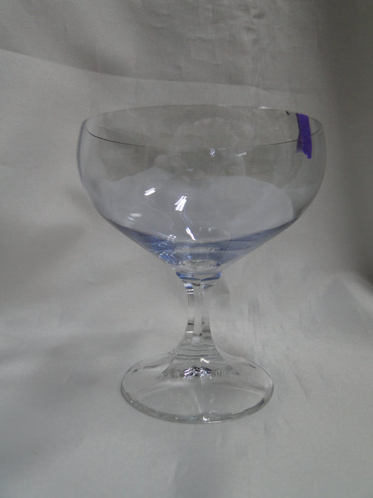 Schott-Zwiesel Neckar Blue & Clear: Champagne / Sherbet, 4 1/4", As Is