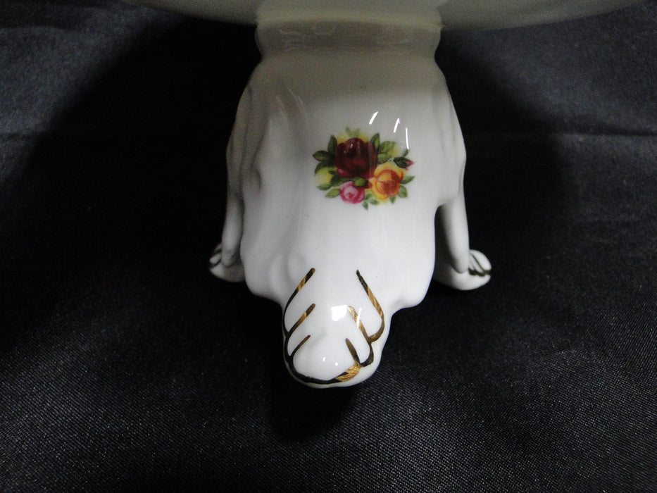 Royal Albert Old Country Roses, England: Swansea Comport / Compote, 6 1/8"