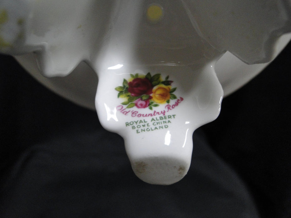 Royal Albert Old Country Roses, England: Swansea Comport / Compote, 6 1/8"