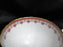 Spode Fleur de Lys Red, Y7481, Gold Trim, Bone: Flat Cup & Saucer Set, 2 1/8"
