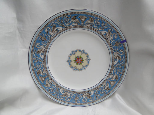 Wedgwood Florentine Turquoise, Fruit, Dragons: Dinner Plate, 10 3/4", Trim Wear