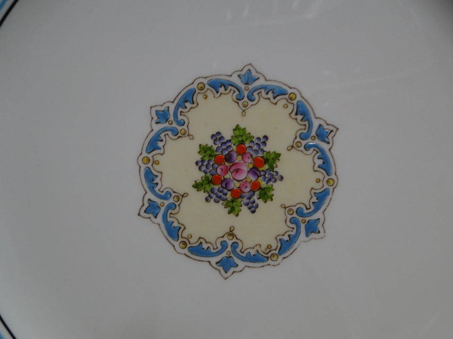 Wedgwood Florentine Turquoise, Fruit, Dragons: Dinner Plate, 10 3/4", Trim Wear