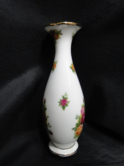Royal Albert Old Country Roses, England: Bud Vase, 7 3/8" Tall