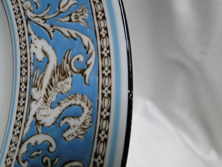 Wedgwood Florentine Turquoise, Fruit, Dragons: Dinner Plate, 10 3/4", Trim Wear