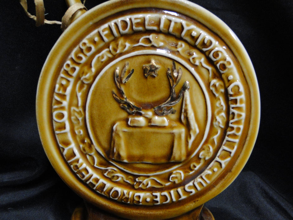 Beam's Benevolent Protective Order of Elks 1868 - 1968 Whiskey Decanter, 11"