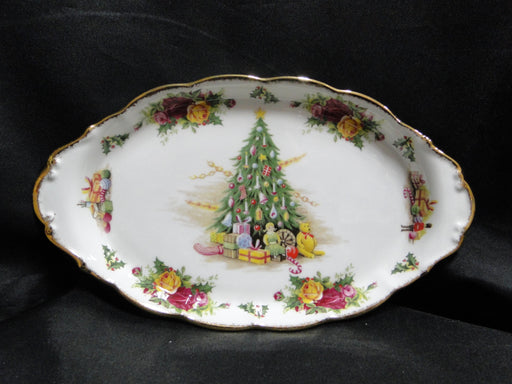 Royal Albert Christmas Magic, Old Country Roses: Oval Regal Tray, 10" x 5 3/4"