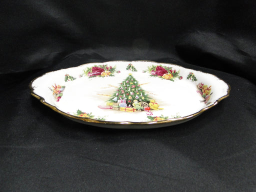 Royal Albert Christmas Magic, Old Country Roses: Oval Regal Tray, 10" x 5 3/4"