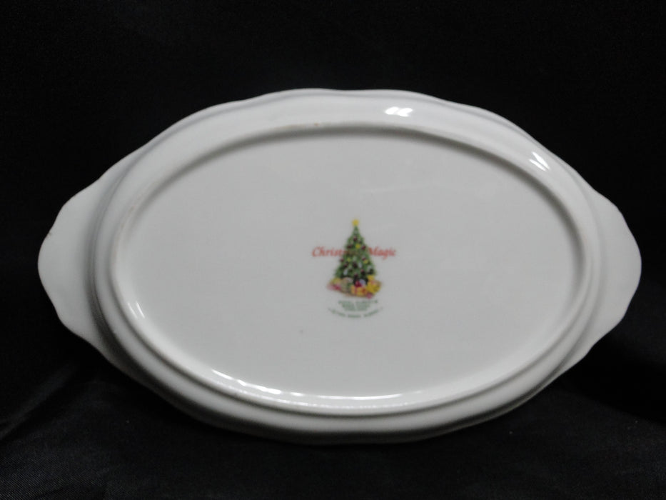 Royal Albert Christmas Magic, Old Country Roses: Oval Regal Tray, 10" x 5 3/4"