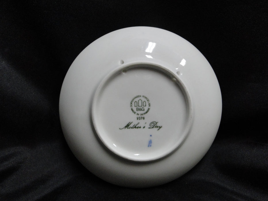 Bing & Grondahl Mother's Day Blue Mors Dag Plate 1978 Grebe, 5 7/8"