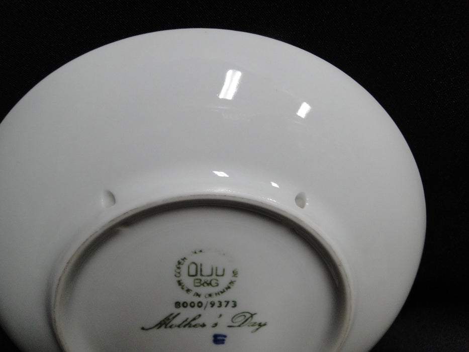 Bing & Grondahl Mother's Day Blue Mors Dag Plate 1973 Duck & Ducklings, 5 7/8"