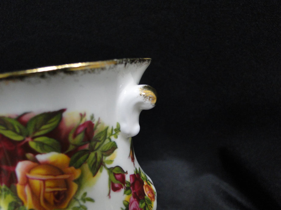 Royal Albert Old Country Roses, England: Urn Shape Vase, 3 1/2" Tall