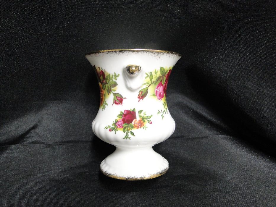 Royal Albert Old Country Roses, England: Urn Shape Vase, 3 1/2" Tall