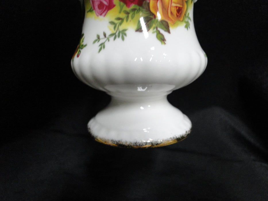 Royal Albert Old Country Roses, England: Urn Shape Vase, 3 1/2" Tall