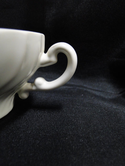 Franciscan Coronado, Cream, Swirl, Matte: Cup & Saucer Set, 2 1/4", As Is