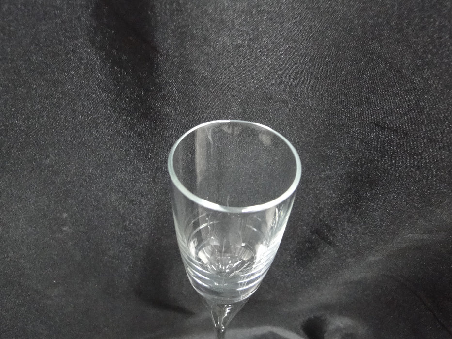 Clear w/ Long Thin Stem, Short Bowl: Champagne Flute (s), 9 3/4" -- CR#061