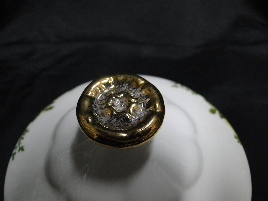 Royal Albert Old Country Roses, England: Round Covered Butter Dish & Lid
