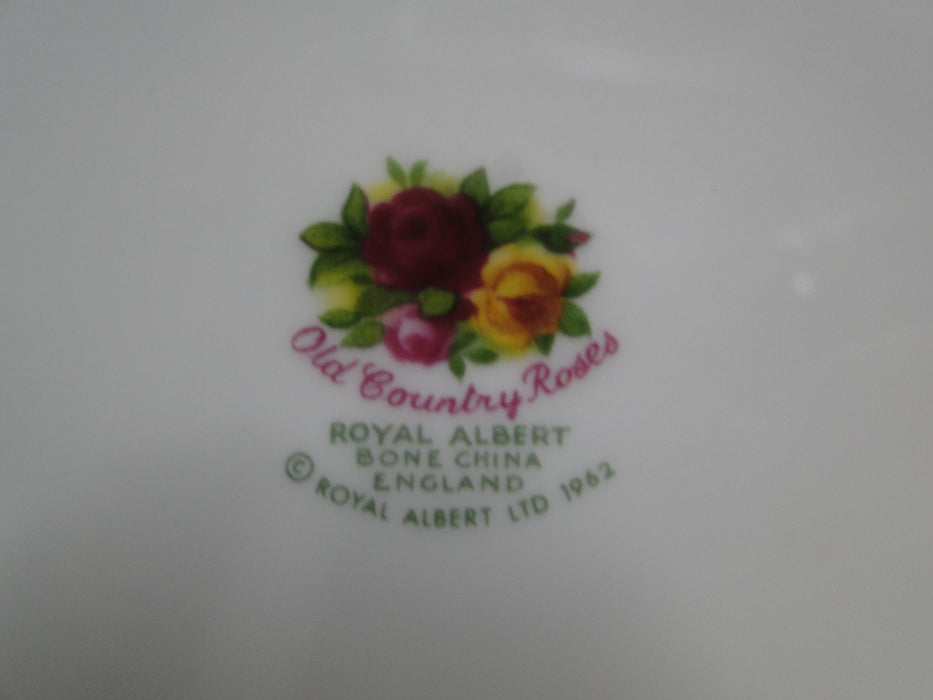 Royal Albert Old Country Roses, England: Round Covered Butter Dish & Lid