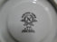 Noritake Grayburn, 5323, Gray Rim, Platinum Trim: 5 5/8" Saucer (s) Only