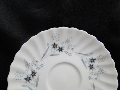 Royal Doulton Millefleur, Gray & Blue Flowers: 6" Saucer Only, No Cup