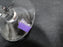 Clear w/ Long Thin Stem, Short Bowl: Champagne Flute, 9 3/4", As Is -- CR#061