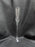 Clear w/ Long Thin Stem, Short Bowl: Champagne Flute, 9 3/4", As Is -- CR#061
