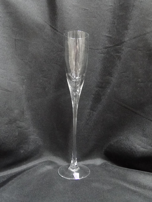 Clear w/ Long Thin Stem, Short Bowl: Champagne Flute, 9 3/4", As Is -- CR#061