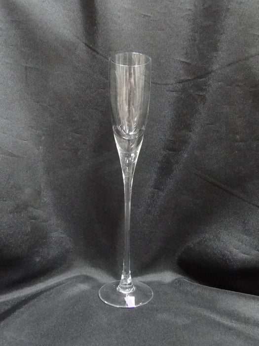 Clear w/ Long Thin Stem, Short Bowl: Champagne Flute, 9 3/4", As Is -- CR#061