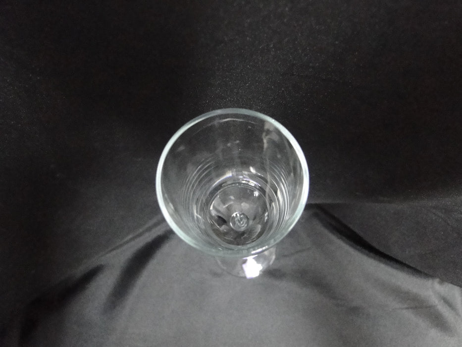 Clear w/ Long Thin Stem, Short Bowl: Champagne Flute, 9 3/4", As Is -- CR#061