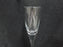 Clear w/ Long Thin Stem, Short Bowl: Champagne Flute, 9 3/4", As Is -- CR#061