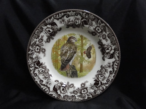 Spode Woodland Birds of Prey Autumn Red Tail Hawk: NEW Dinner Plate 10 1/2", Box