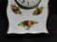 Royal Albert Old Country Roses, England: Mantel Clock, 6" x 4 1/4" x 1 5/8"