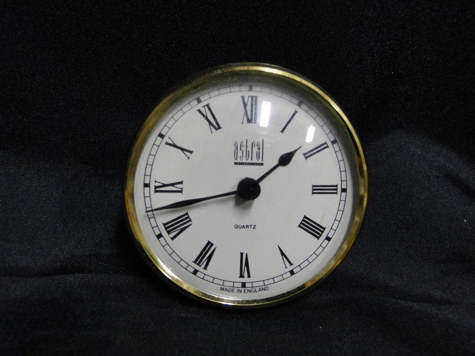Royal Albert Old Country Roses, England: Mantel Clock, 6" x 4 1/4" x 1 5/8"
